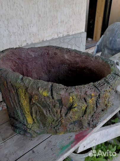 Вазоны для цветов из бетона