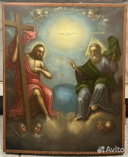 Икона Троица Новозаветная (Отечество)