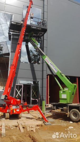 Аренда и услуги комбинированной автовышки-вездехода, 300 кг, 50 м