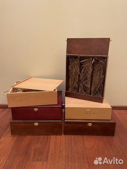 Подарочные коробки из дерева