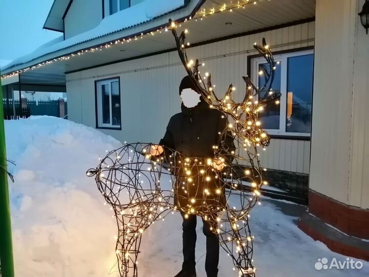 Новогодний олень