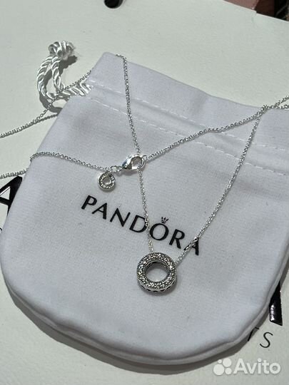 Колье Pandora сердца