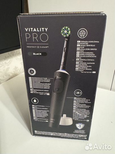 Oral-B Vitality Pro Protect x Clean black зубная щ