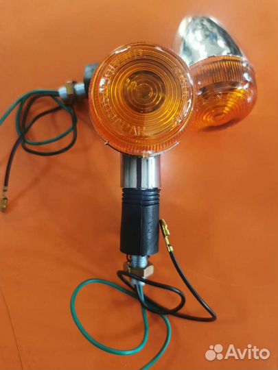 Поворотники мото кастом круизер