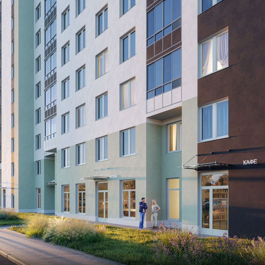 3-к. квартира, 71,6 м², 3/12 эт.