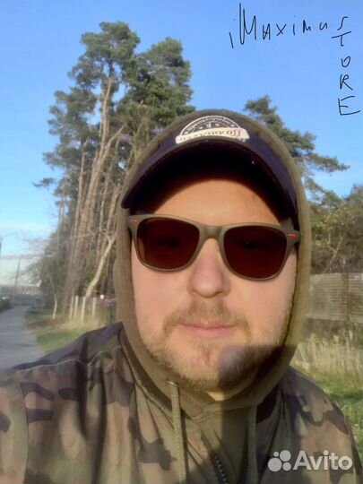 Поляризационные солнцезащитные очки коричневые