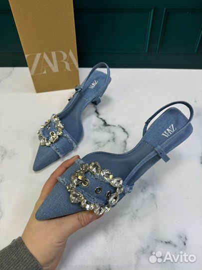 Туфли лодочки zara