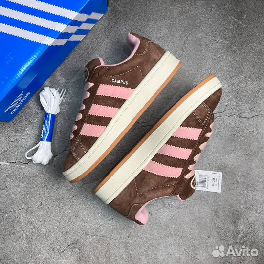 Кроссовки Adidas Campus Clear Pink (36-40)