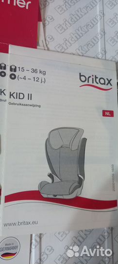 Детское автокресло 15 до 36 кг britax romer