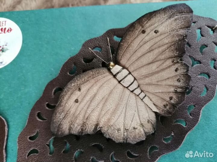 Браслет из нат/кожи женский