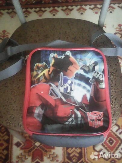 Сумка для мальчика через плечо Трансформеры