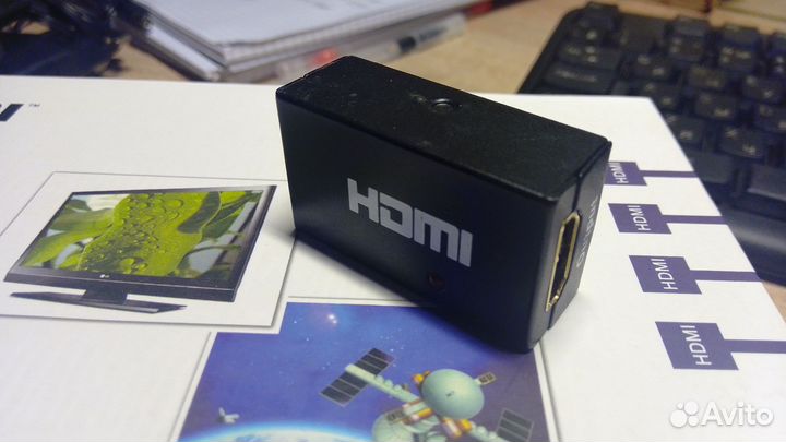 Разветвитель hdmi Splitter 1x2 (DeLink)