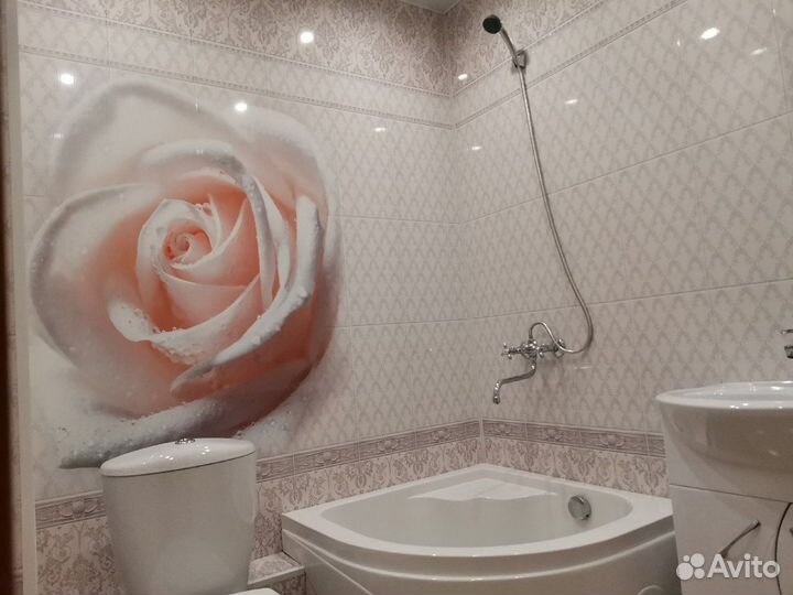 Ремонт ванной и санузла за3 дня с нашим материалом