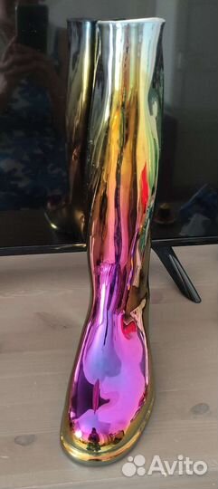 Ваза дизайнерская сапог