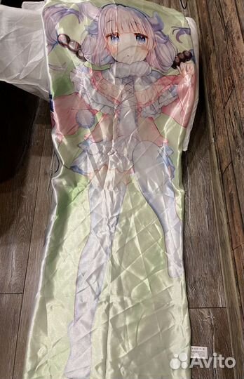 Подушка Дакимакура - Дракон-горничная Кобаяси-сан