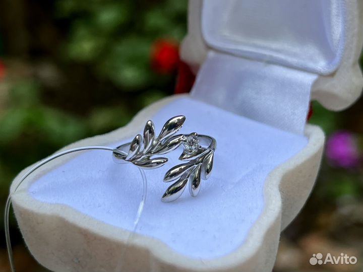 Серебряное кольцо 16,5 р 925 проба