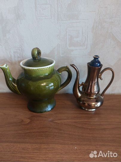 Заварочный чайник тарелки кувшин СССР