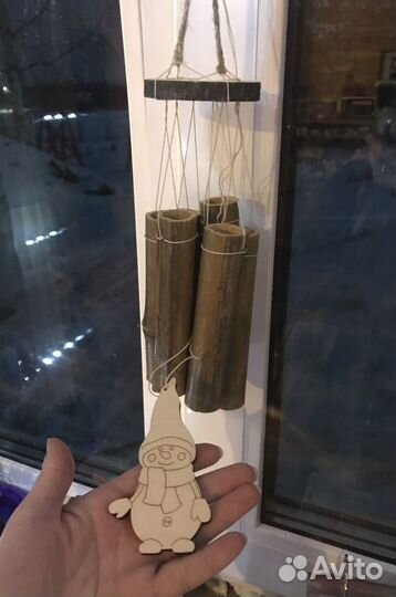 Музыка ветра бамбук подарок