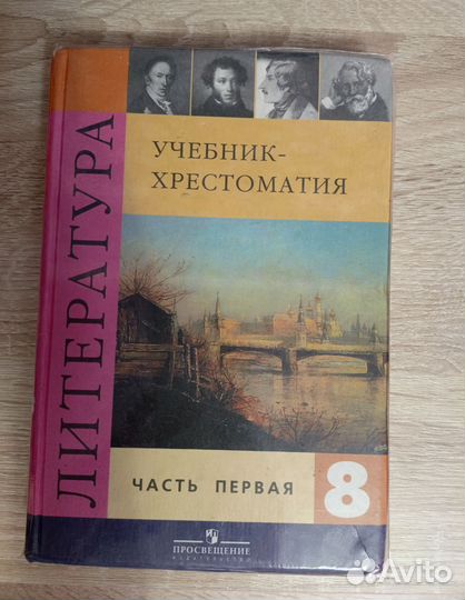 Учебник литературы 8 класс