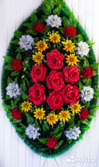 Ритуальные Венки / Корзинки / Гирлянды