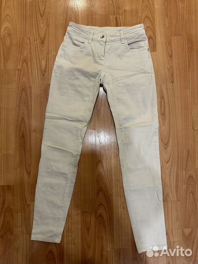 Зауженные бежевые джинсы Patrizia PePe