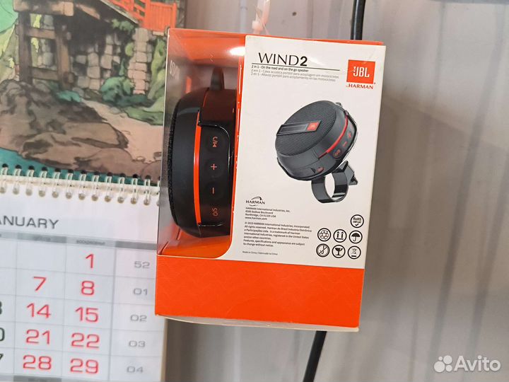 Портативная колонка jbl wind 2