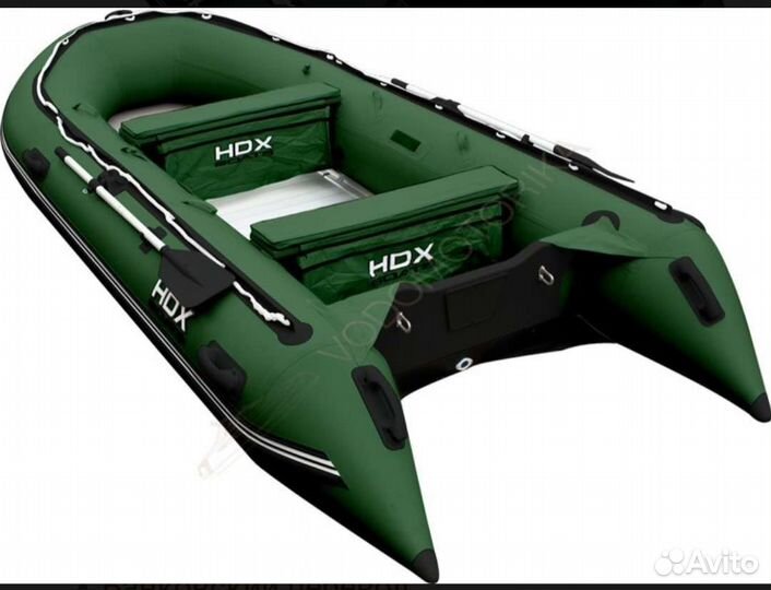 Продается лодка HDX oxygen 430 AL зеленая