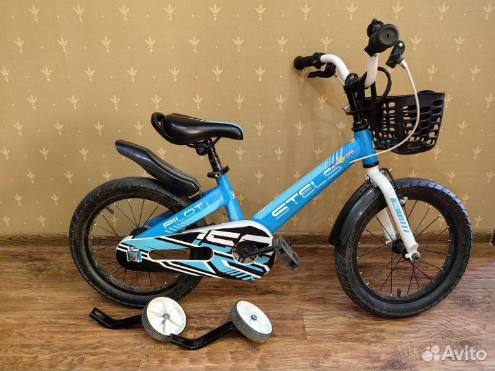 Велосипед Stels Pilot 150 16 V010 (2021) син