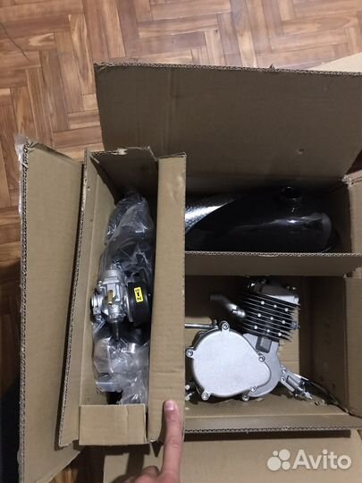 Веломотор f80, полный комплект