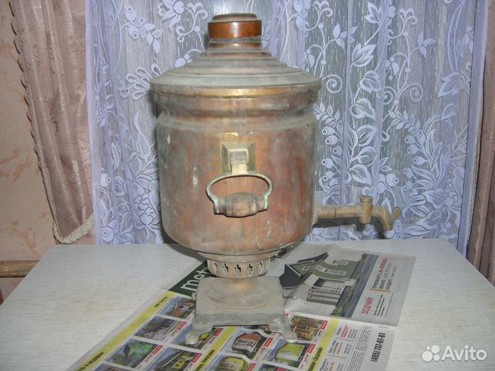 Самовар антикварный царский