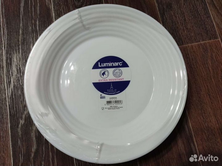 Тарелки luminarc, чайный набор