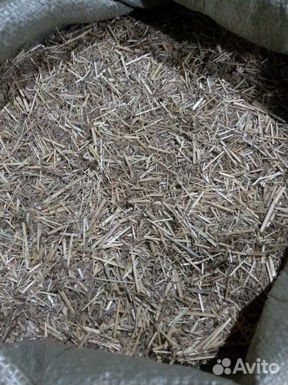 Сено измельчённое