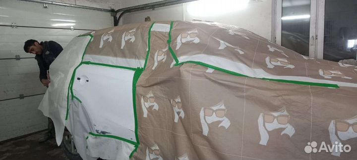 Бумага для кузовного ремонта