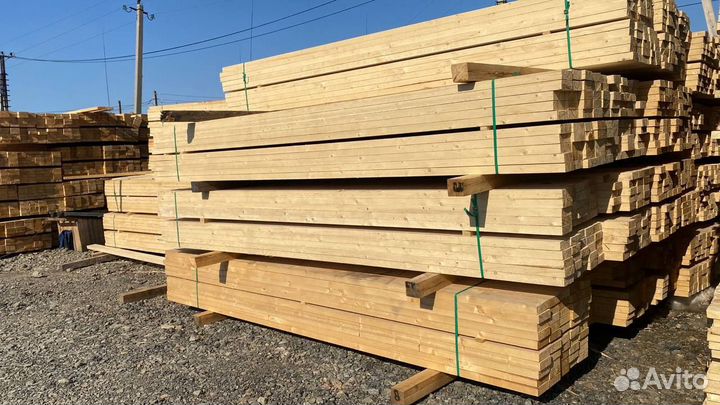 Брус естественной влажности