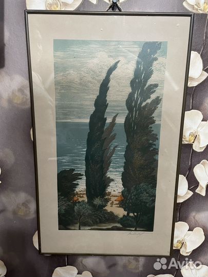 Картина Крым, на пляже