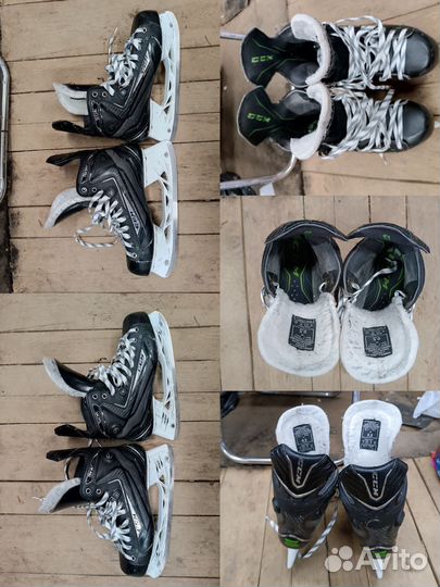 Коньки хоккейные