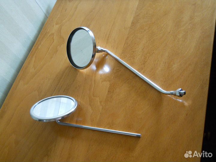 Зеркала хромированные Заз Луаз Москвич мопеда СССР