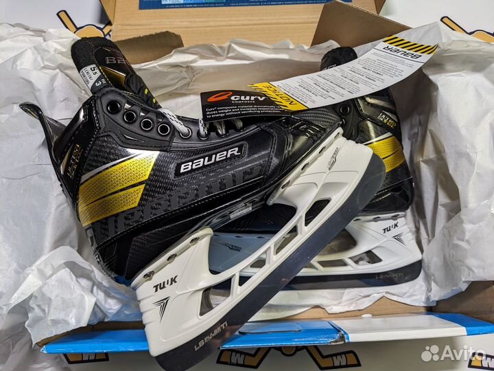 Коньки bauer supreme ultrasonic int 5.5 fit 3