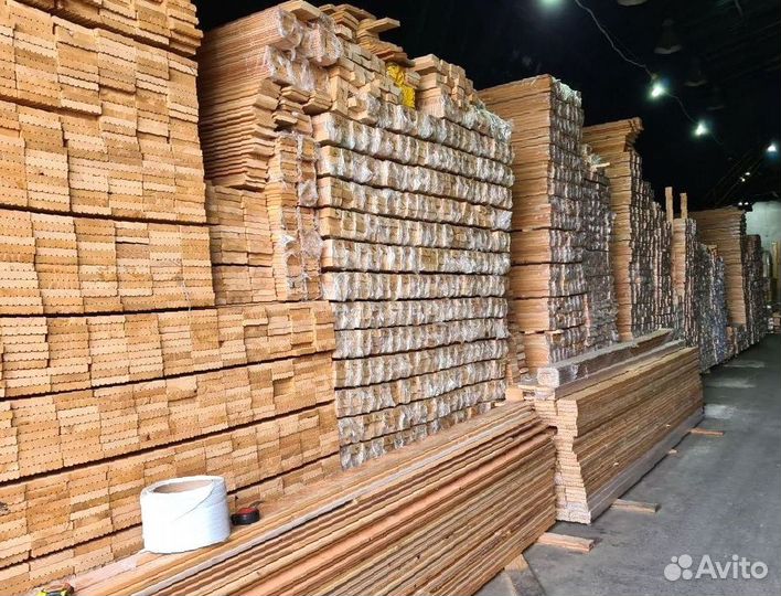 Планкен прямой лиственница 20х140х2500х5шт