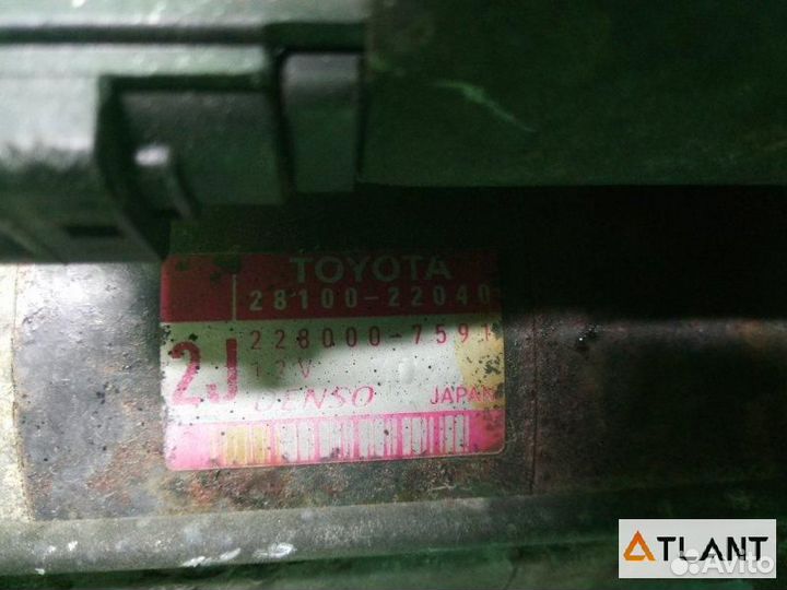 Стартер toyota premio