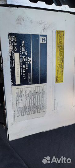 Магнитола jvc