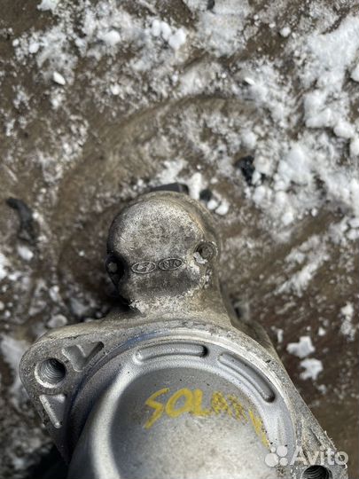 Стартер hyundai solaris kia rio 3