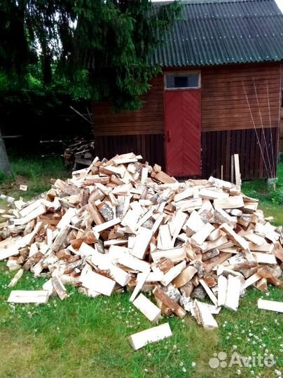 Дрова колотые Береза