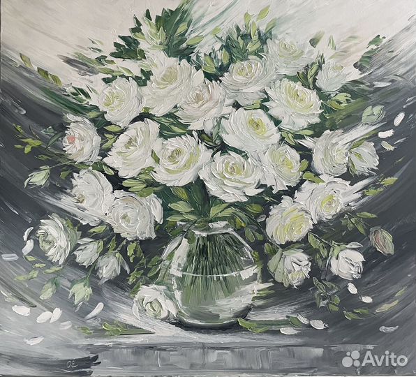 Интерьерная картина маслом ручная работа