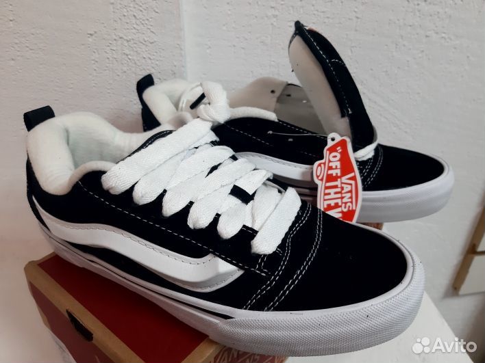 Кроссовки кеды Vans Knu-Skool VR3 кожаные 39р