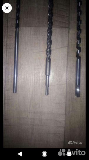 Буры по бетону и сверла по дереву