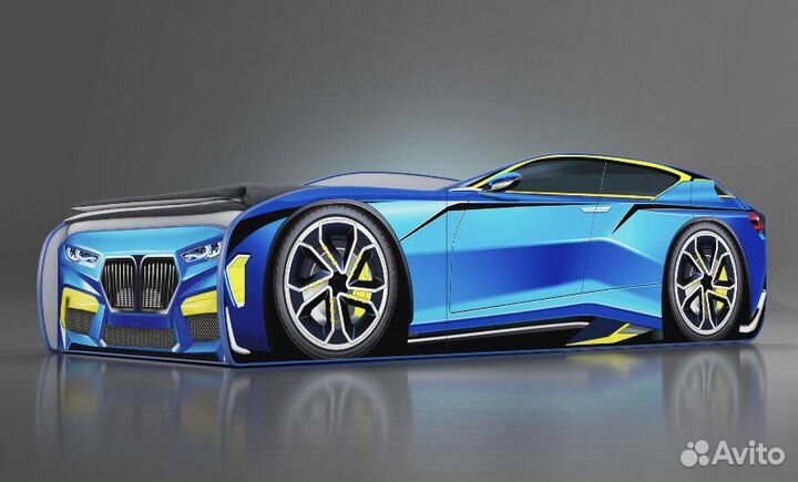 Кровать-машина для мальчиков