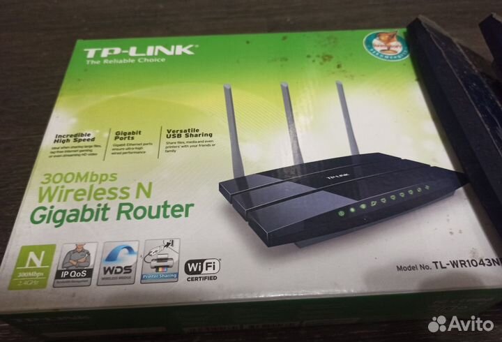 Лот 3шт Роутеры wifi TP-Link TL-WR1043ND