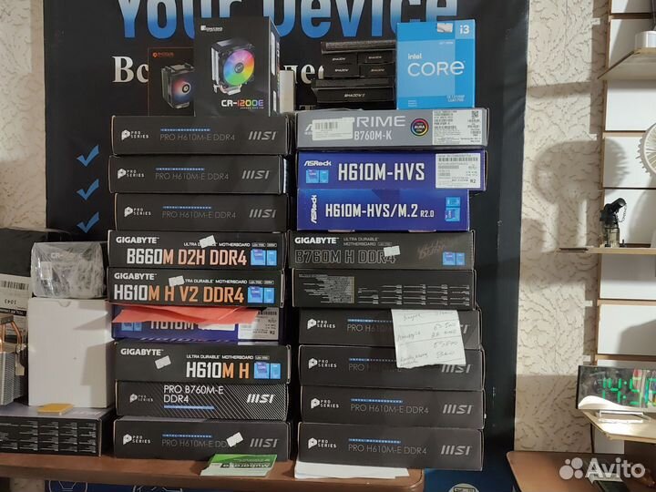 I3 12100f+h610