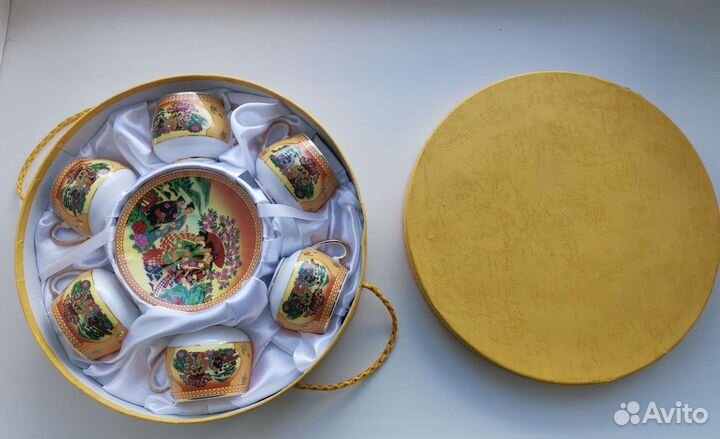 Чашка кофейная набор 6 пар